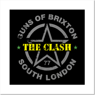 guns of brixton - the clash - south london Posters and Art